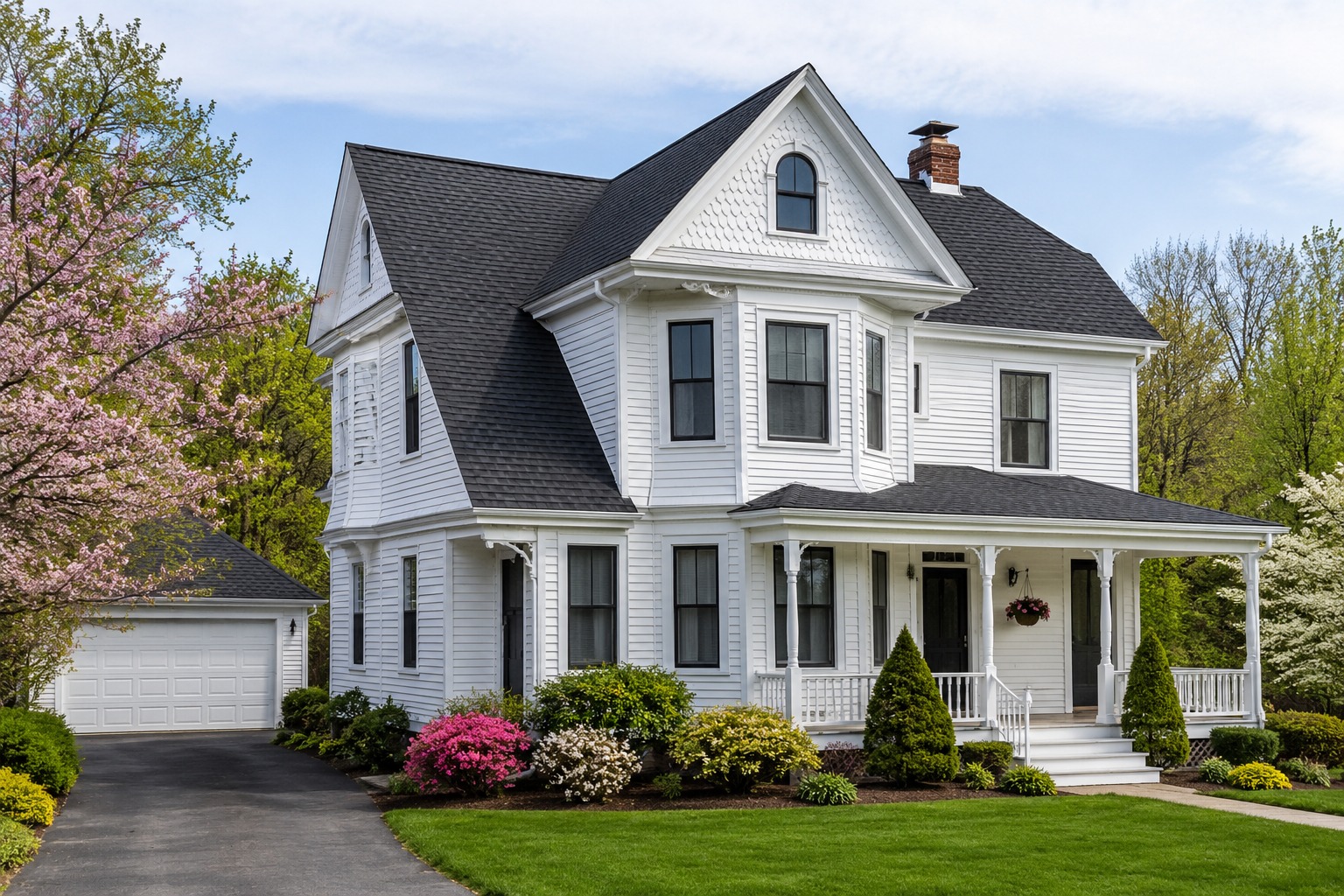 Victorian Home Roofing & Roof Details